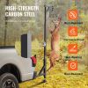 VEVOR Hitch Mounted Deer Hoist, 500 lbs Load Capacity, Hitch Game Hoist, Truck Hitch Deer Hoist with Winch Lift Gambrel Set, 2-inch Hitch Receiver, Fo