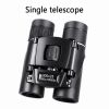 500X25 / 300X25 Professional Folding Small Compact Lightweight Binoculars; Long Range Zoom Telescope With Storage Bag For Hiking Hunting Travel Super