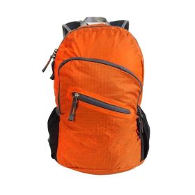 Portable Hiking Backpack Lightweight Travel Outdoor Camping Daypack (Type: Backpack, Color: Orange)