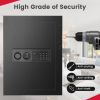 Digital Flat Recessed Wall Safe Security Lock Gun Cash Box