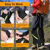 Leg Gaiters Waterproof Snow Boot Gaiters Snow Legging Shoe Gaiters Leg Cover for Walking Hunting Mountain Climbing Snowshoeing